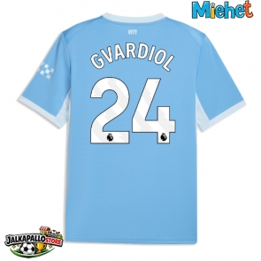 Manchester City Josko Gvardiol #24 Kotipaita 2026-27 Lyhythihainen